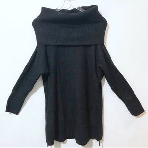 Soft Surroundings |Cashmere Blend Side Zip Sweater